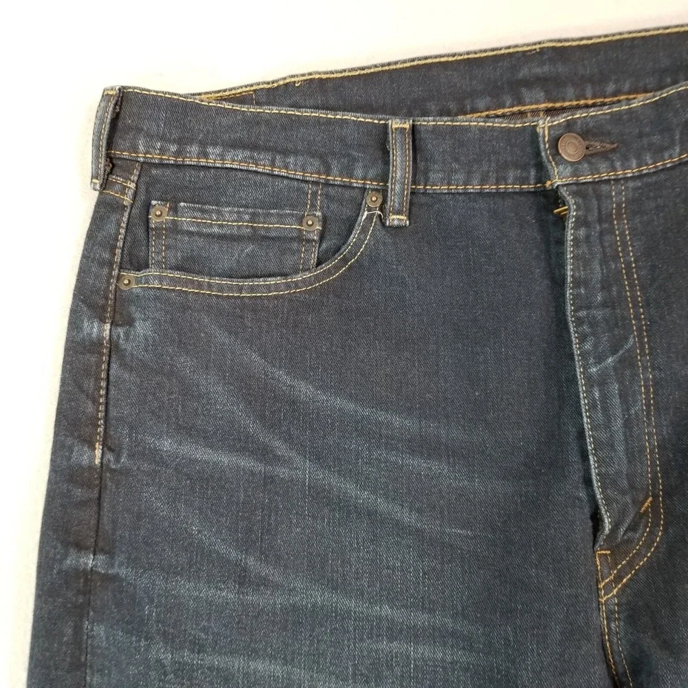 Levi's 505 jeans men's 38 x 34 regular fit straight blue denim pants